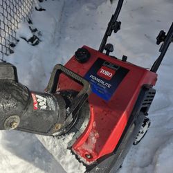 Toro 98cc 16" Gas Powered Snow Blower 