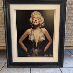 Marilyn Monroe Framed Portrait