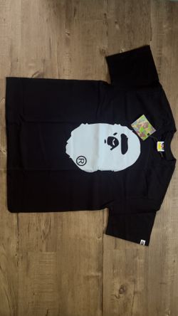 Black and white Bape tee