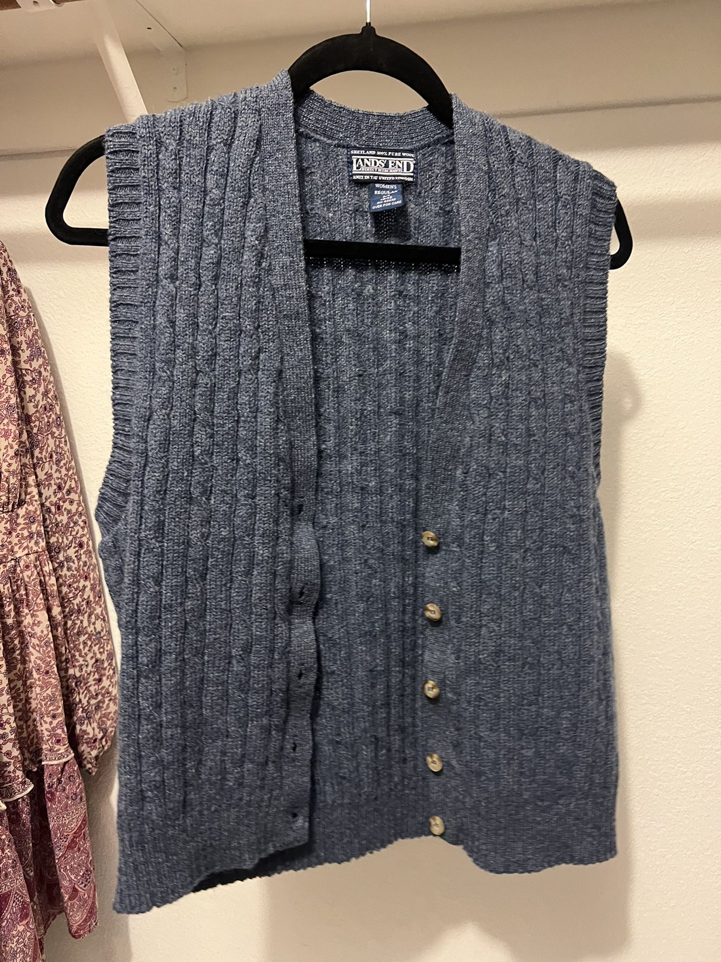 Lands End cardigan