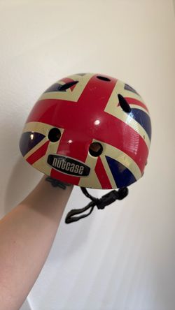 Nutcase Bike Helmet Little Nutty British Flag Size XS Toddler 18”-20 1/2”