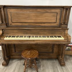 Sterling upright Piano - Well Worn Needs Some Love 