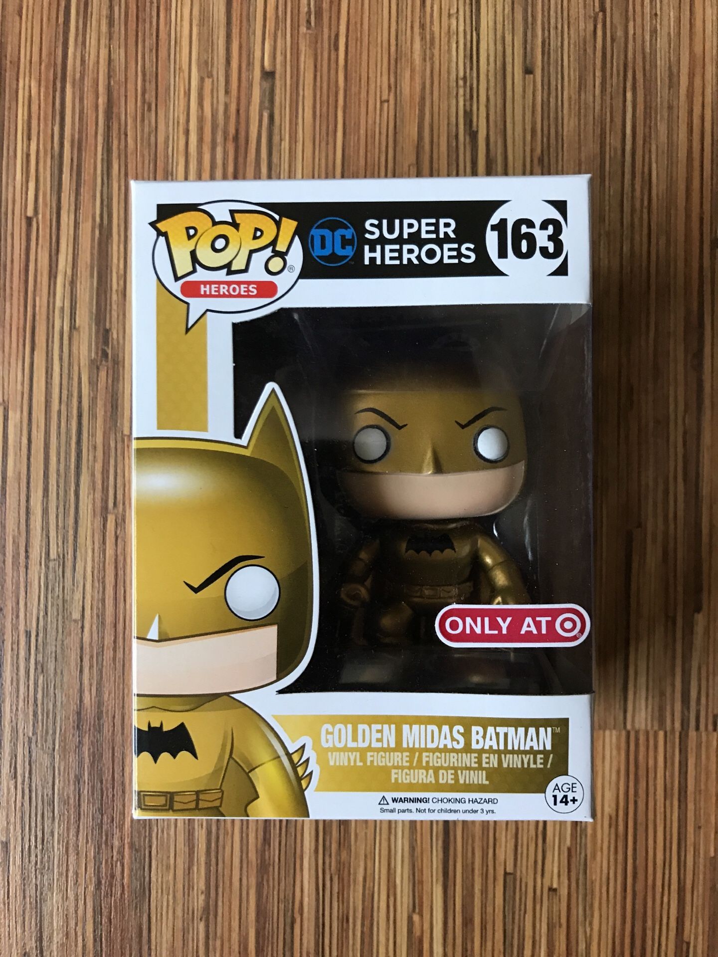 DC Comics Golden Midas Batman Funko Pop Target for Sale in Elk