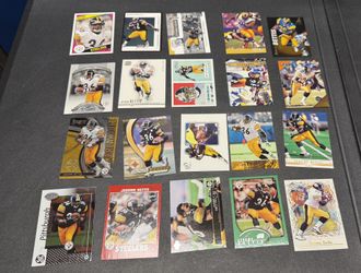 Jerome Bettis 20 trading card lot