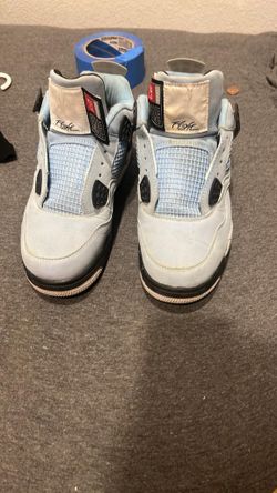 Jordans 4 College Blue Edition 