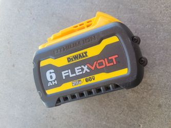 Dewalt 20v/ 60v Flex Volt 6ah Battery...USADO_USED $100 PRECIO FIJO_FIRM PRICE