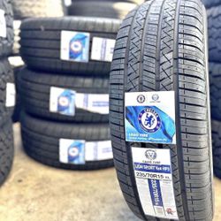 235/70/15 LION SPORT HP3  (4 TIRES NEW) INCLUDED INSTALLATION AND BALANCING (PROMOTION)✅