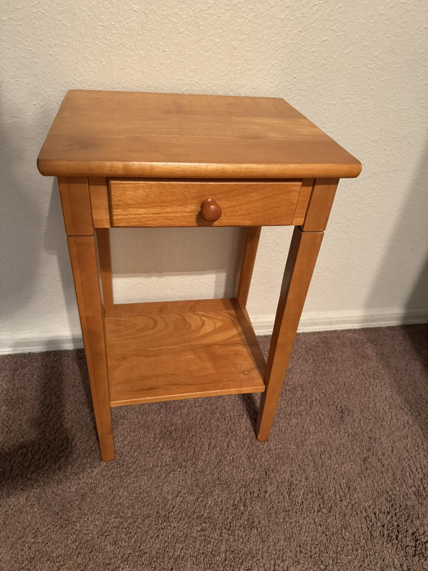 Small Side Table With Storage 