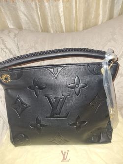 DESIGNER BLACK TOTE SHORT WOVEN HANDLE