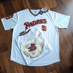 San Diego Padres Men's Pullover Stitches Cooperstown Collection Jersey