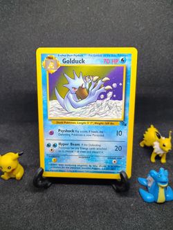 Pokemon 1999 golduck fossil lp