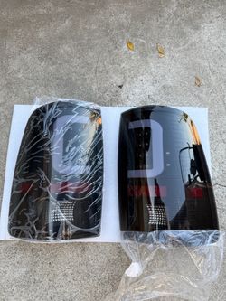 09-18 Dodge Ram Smoke Black LED Bar Tail Lights