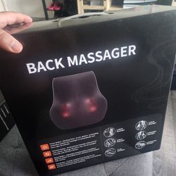 WAIST BACK LEG NECK SHOULDER AMD ANDOMINAL MASSAGER  WITH HEAT  NEW