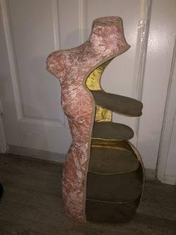 Velvet Wrapped Mannequin Storage