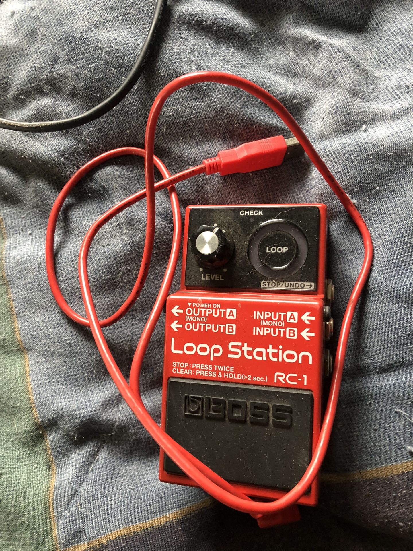 Loop Station RC-1 Looper pedal