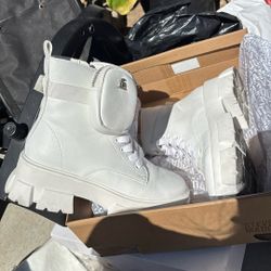 White Steven madden Boots