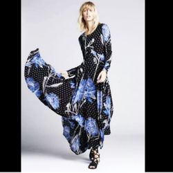 Free People Boho Maxi Dress size S