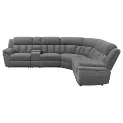 New modular sectional sofa with three power recliners