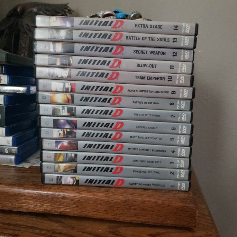 Dvd Initial D Complete First Season Set!! for Sale in San