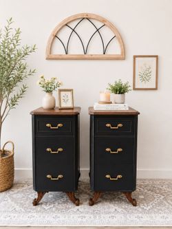 Pair of Nightstands,bedside tables