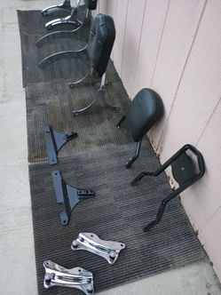 Motorcycle backrest