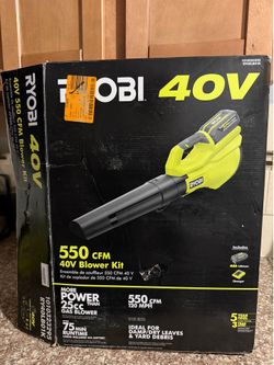 Ryobi Blower kit 40v
