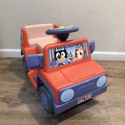 Bluey V6 Battery Powered Car