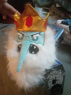 Warner Adventure Time Ice King Plush Toy Toy Figure NEW With Tag