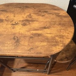 Kids Table With 2 Chairs $15