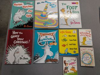 Dr. Seuss Children's Book Lot of 9