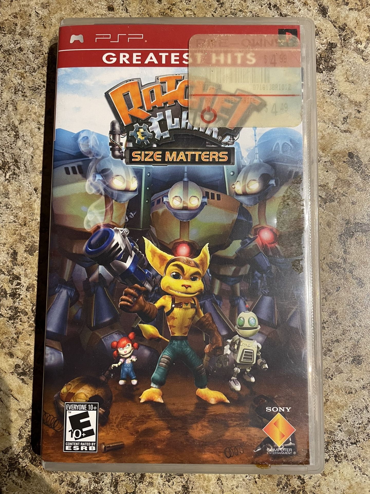 Ratchet & Clank: Size Matters (Sony PSP, 2007) CIB Complete With Manual