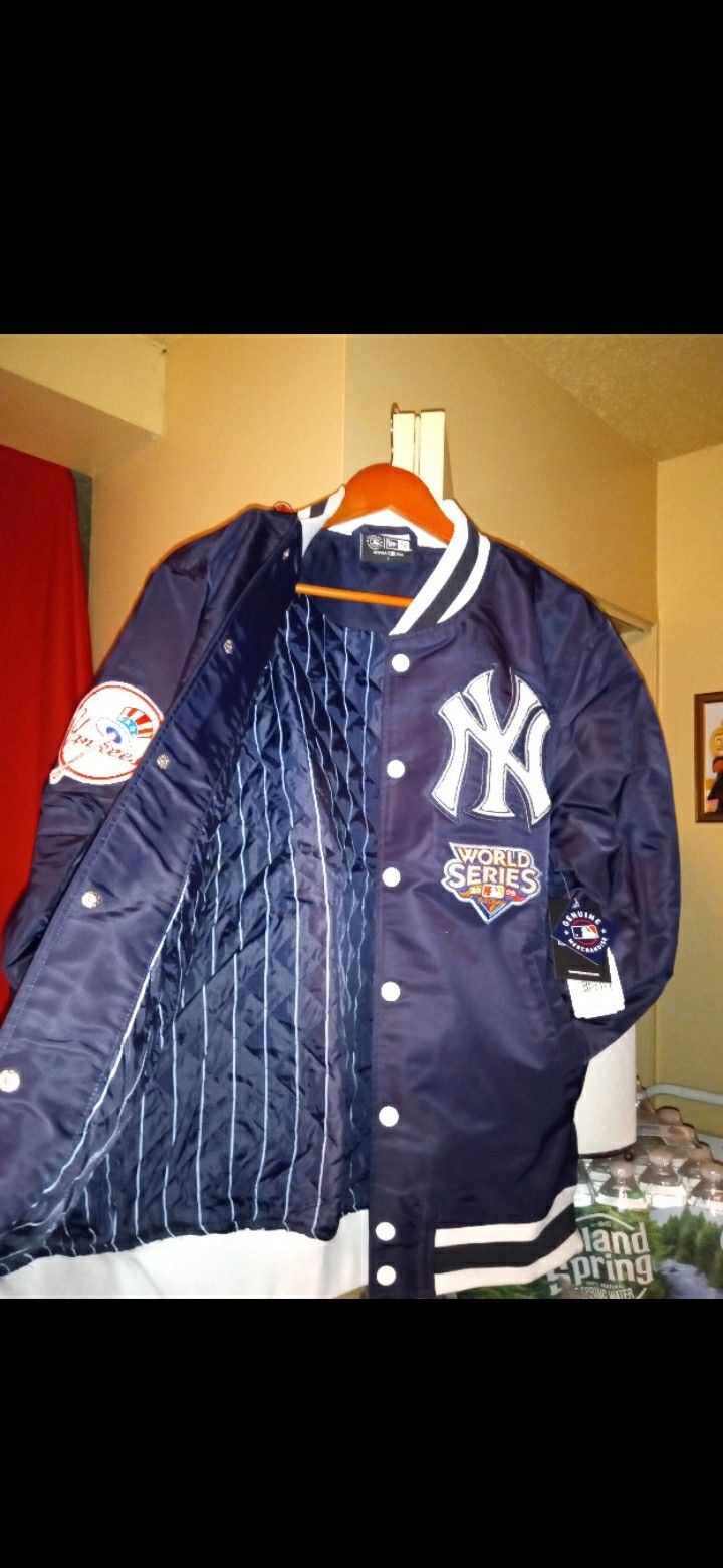 NEW YORK YANKEES, NORTH FACE or POLO JACKETS or NORTH FACE BOOTS, JORDAN Sneakers. lmk size you need