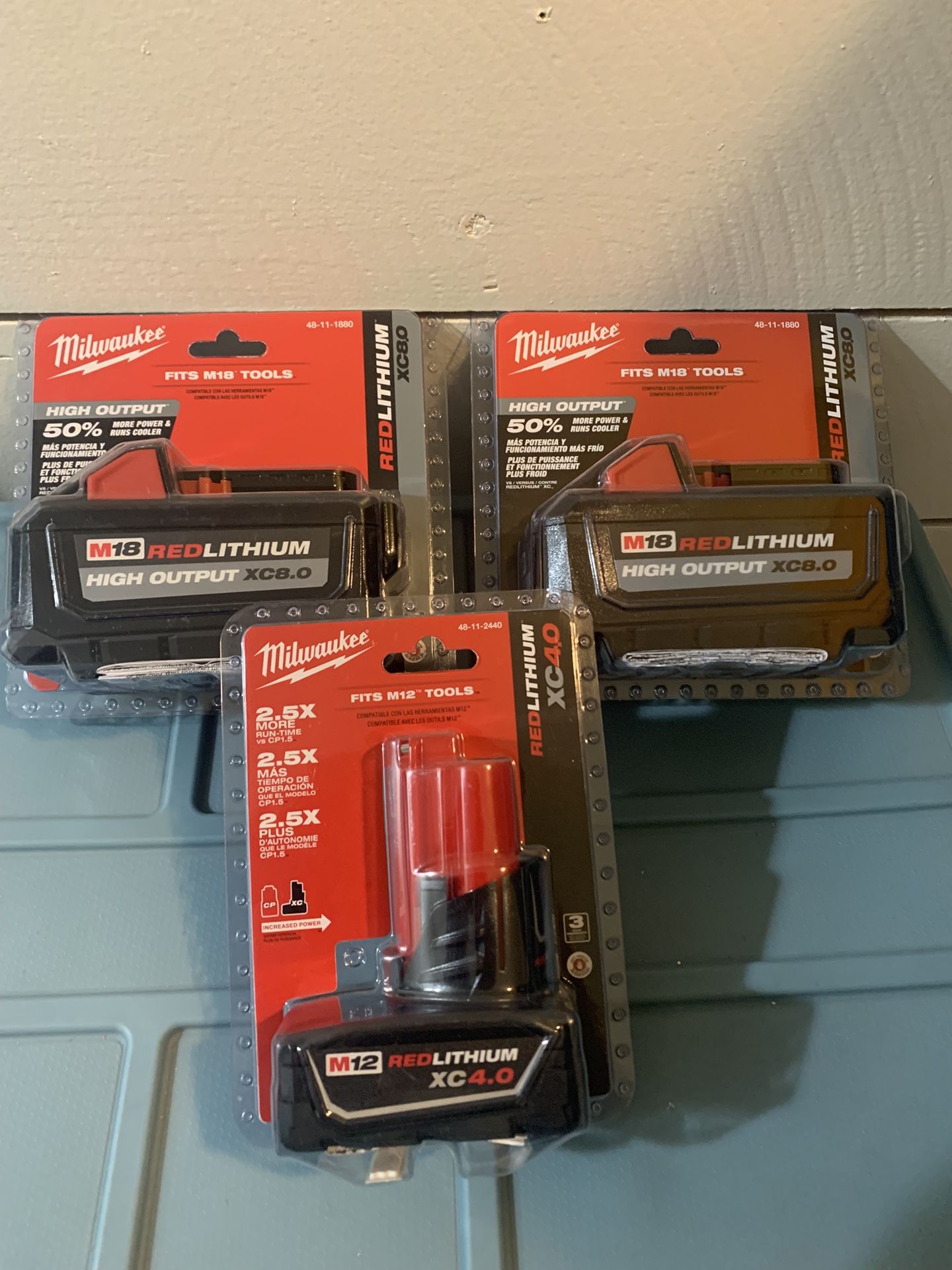 Milwaukee Batteries 