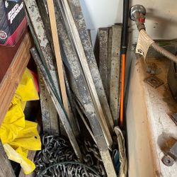 Cement  Flat Steal Stakes