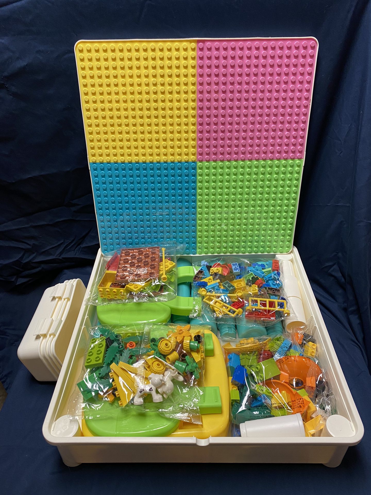 Kids Activity Table With Blocks