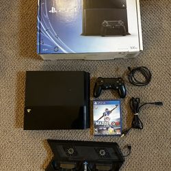 Sony PlayStation 4 Console With Extras