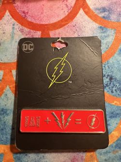 DC The Flash Metal Pin NEW
