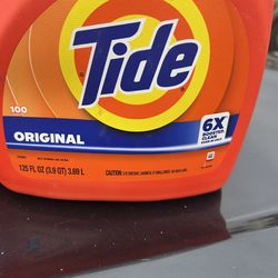Tide laundry detergent liquid six times the strength brand new never used