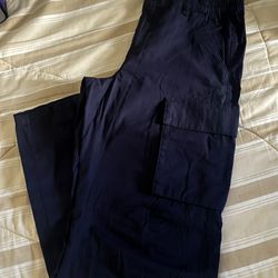 H&M Blue Cargo Pants (US: 6)