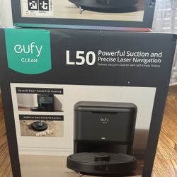 eufy Clean L50 SES with 60 Day Self-Empty Station, Multi-Floor Cleaning, Customizable Mapping, T2275Z11, New