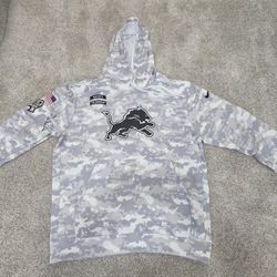 Detroit Lions ( SALUTE to SERVICE)  hoodie-ST BROWN (XXL)