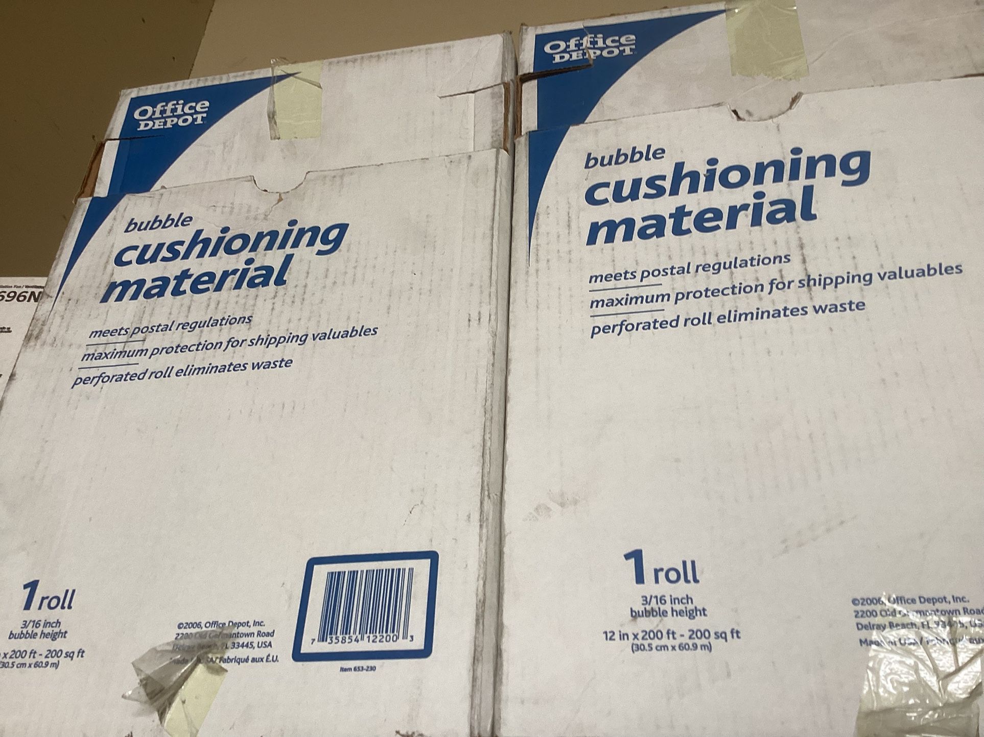 Bubble Wrap Cushioning Material
