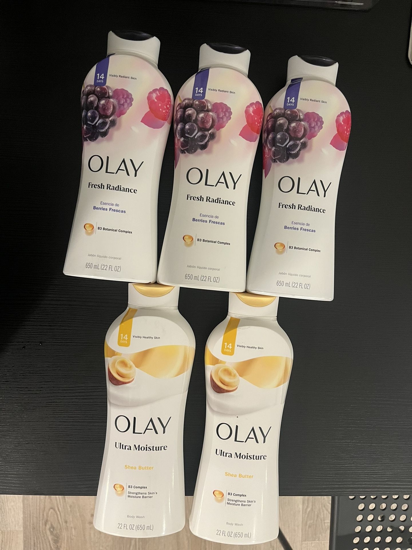 Olay bodywash $25