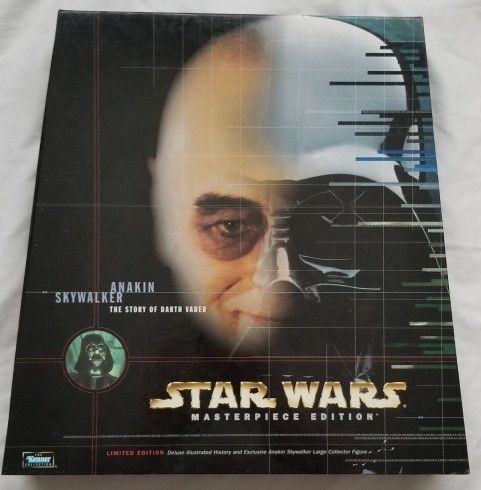 Star Wars Masterpiece Edition Anakin Skywalker 12 Inch Figure With Book