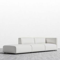 Arya Modular Sectional Ottoman and Open Right End Piece