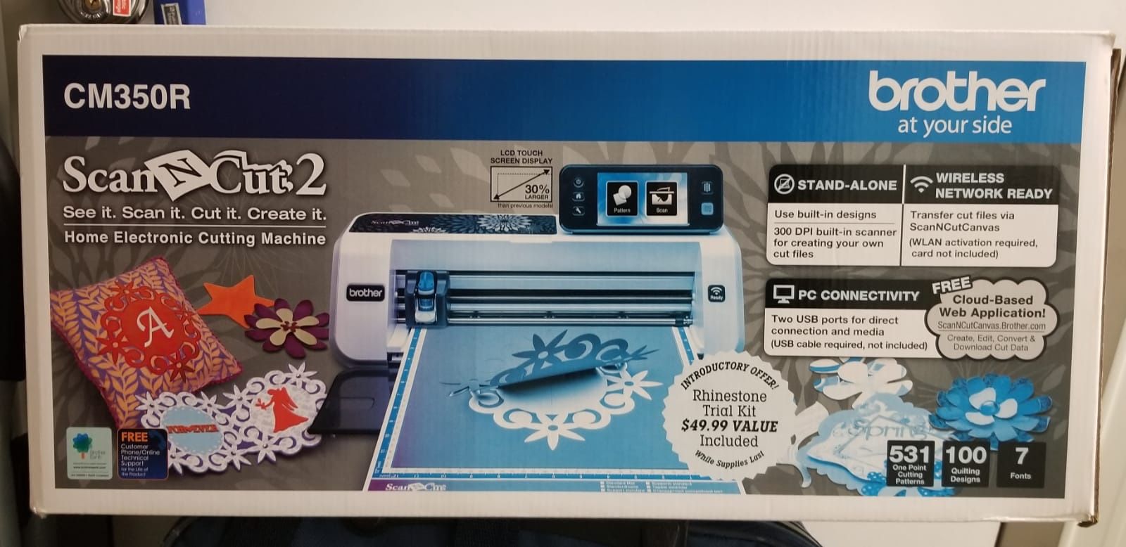 SCAN AND CUT MACHINE BRAND NEW