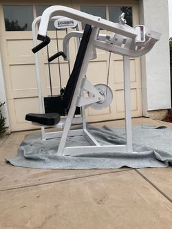 CYBEX VR2 OVERHEAD-PRESS Commercial-Grade-Machine - Cleaned and Serviced