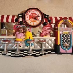 1992 Vintage Coca Cola Clock 
