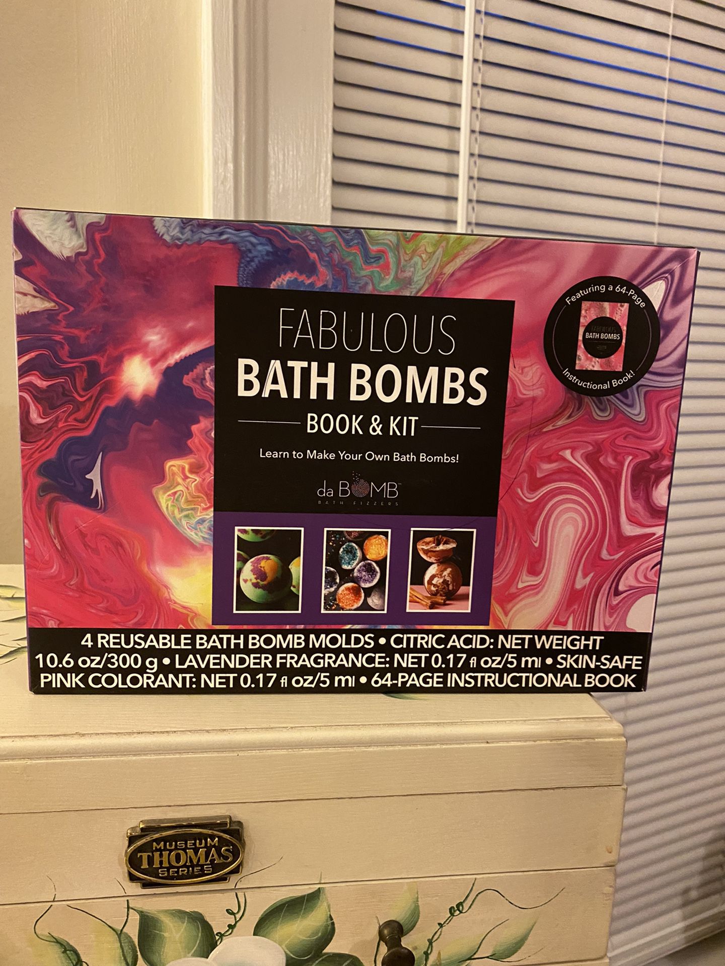 Nib Fabulous Bath Bombs Book & Kit