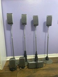 BL Control 1 Pro Speakers – Set of 7 + 4 Stands